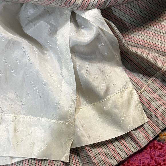 Celine A-Line Skirt Wool with pleats - Picture 8 of 12